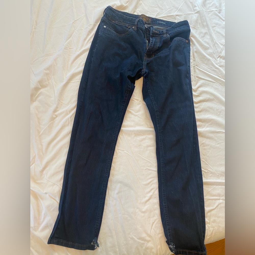 Copper and oak straight leg jeans